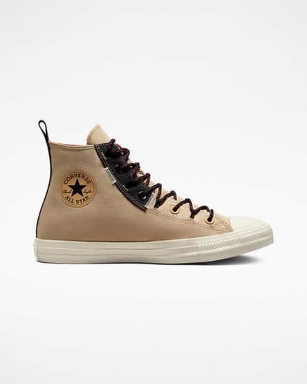 Tenisi Inalti Barbati Converse Chuck Taylor All Star Rugged Basics Kaki Portocalii | RO DLIJK568